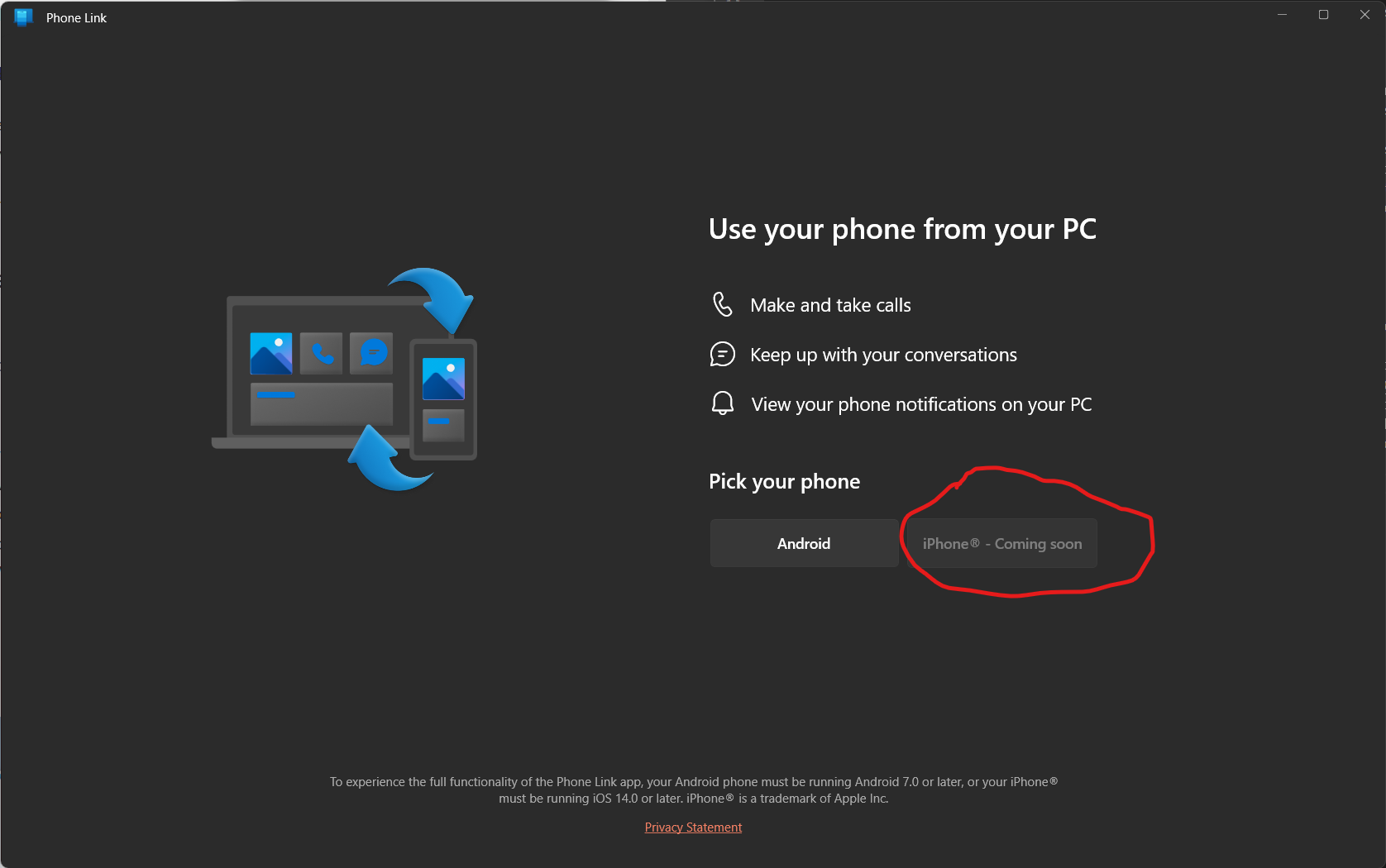 Phone Link for iPhone is almost here! Phone Link for iPhone is almost here